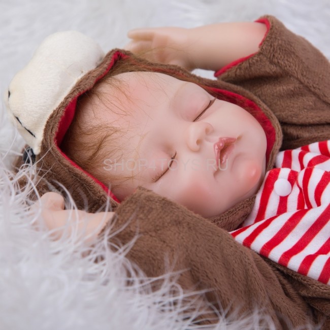 Реборн спящий мальчик Максимка