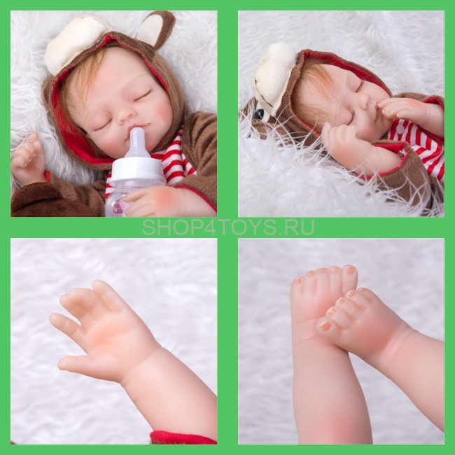Реборн спящий мальчик Максимка