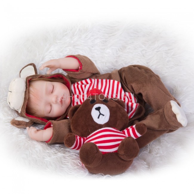 Реборн спящий мальчик Максимка