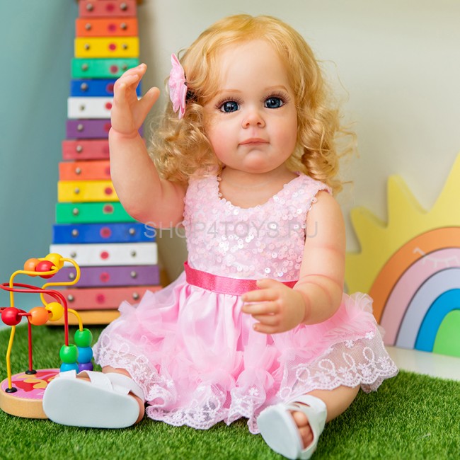 Реборн силиконовая девочка Линдси