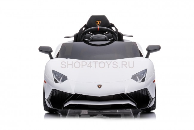 Детский электромобиль Lamborghini Aventador SV Roadster 2WD 12V - BDM0931-WHITE Детский электромобиль Lamborghini Aventador SV Roadster 2WD 12V - BDM0931-WHITE