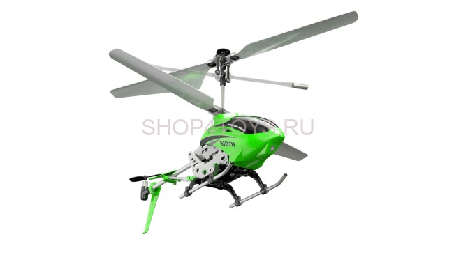 Радиоуправляемый вертолет Syma S107H Green 2.4G с функцией зависания - S107H Радиоуправляемый вертолет Syma S107H Green 2.4G с функцией зависания - S107H