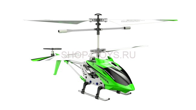 Радиоуправляемый вертолет Syma S107H Green 2.4G с функцией зависания - S107H Радиоуправляемый вертолет Syma S107H Green 2.4G с функцией зависания - S107H