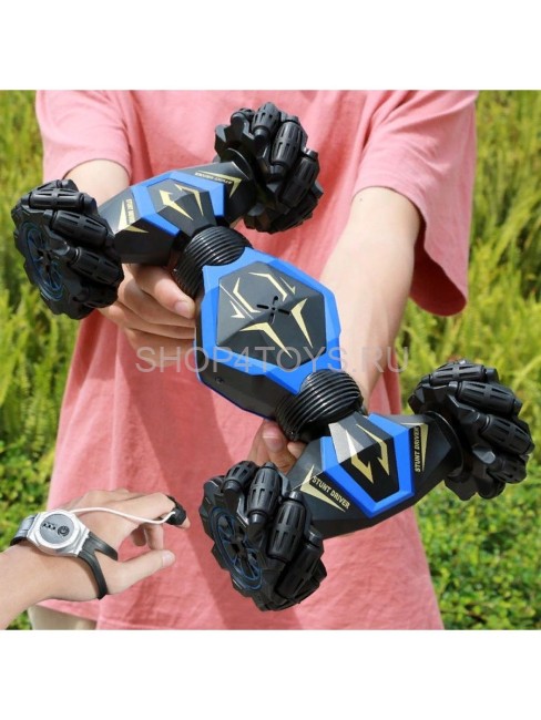 Радиоуправляемый внедорожник-перевертыш MZ масштаб 1:14, синий - MZ-YY2018-BLUE Радиоуправляемый внедорожник-перевертыш MZ масштаб 1:14, синий - MZ-YY2018-BLUE