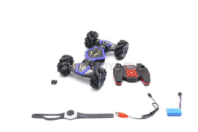 Радиоуправляемый внедорожник-перевертыш MZ масштаб 1:14, синий - MZ-YY2018-BLUE Радиоуправляемый внедорожник-перевертыш MZ масштаб 1:14, синий - MZ-YY2018-BLUE