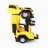Радиоуправляемый робот трансформер Jeep Rubicon Yellow 1:14 - 2329PF