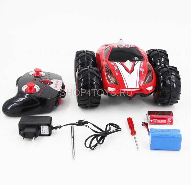 Радиоуправляемая машина амфибия YED Aqua Stunt Red - YE81409-R