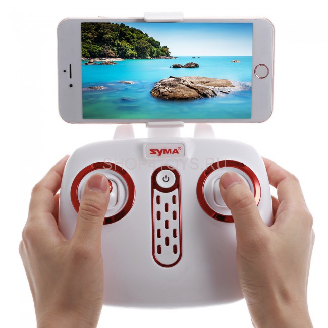 Радиоуправляемый квадрокоптер Syma X14W FPV 720P Wifi Camera 2.4G - X14W Радиоуправляемый квадрокоптер Syma X14W FPV 720P Wifi Camera 2.4G - X14W