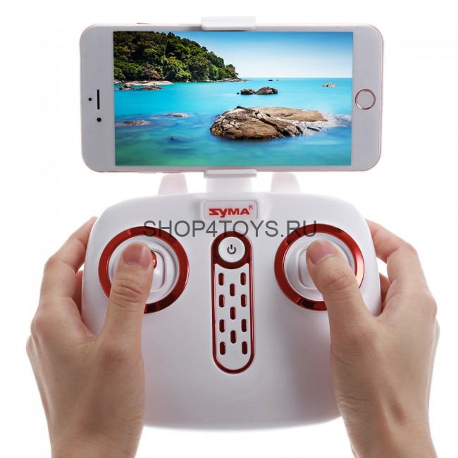 Радиоуправляемый квадрокоптер Syma X14W FPV 720P Wifi Camera 2.4G - X14W Радиоуправляемый квадрокоптер Syma X14W FPV 720P Wifi Camera 2.4G - X14W