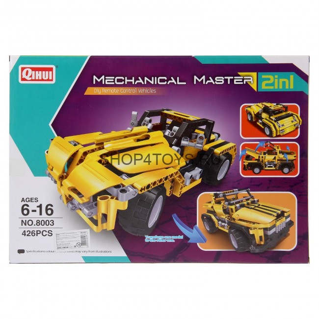 Радиоуправляемый конструктор QiHui "MightyTorrent" (426 деталей) - QH8003 Радиоуправляемый конструктор QiHui "MightyTorrent" (426 деталей) - QH8003