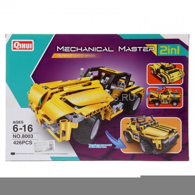 Радиоуправляемый конструктор QiHui "MightyTorrent" (426 деталей) - QH8003 Радиоуправляемый конструктор QiHui "MightyTorrent" (426 деталей) - QH8003