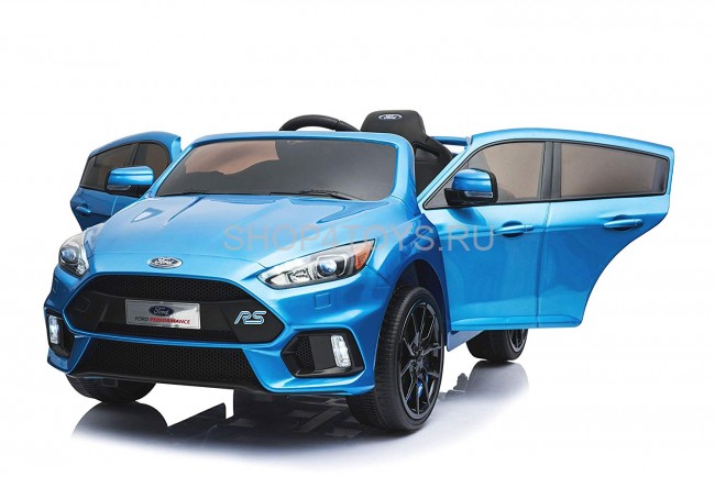 Детский электромобиль Dake Ford Focus RS Blue 12V 2.4G - F777-BLUE