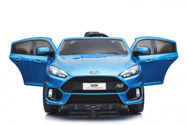 Детский электромобиль Dake Ford Focus RS Blue 12V 2.4G - F777-BLUE