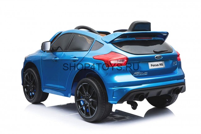 Детский электромобиль Dake Ford Focus RS Blue 12V 2.4G - F777-BLUE