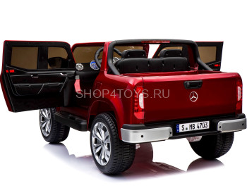 Электромобиль Mercedes-Benz X-Class 4WD MP4 - XMX606-RED-PAINT-MP4 Электромобиль Mercedes-Benz X-Class 4WD MP4 - XMX606-RED-PAINT-MP4. Большой, высокий и вместительный джип с полным приводом и цифровым сенсорным дисплеем.