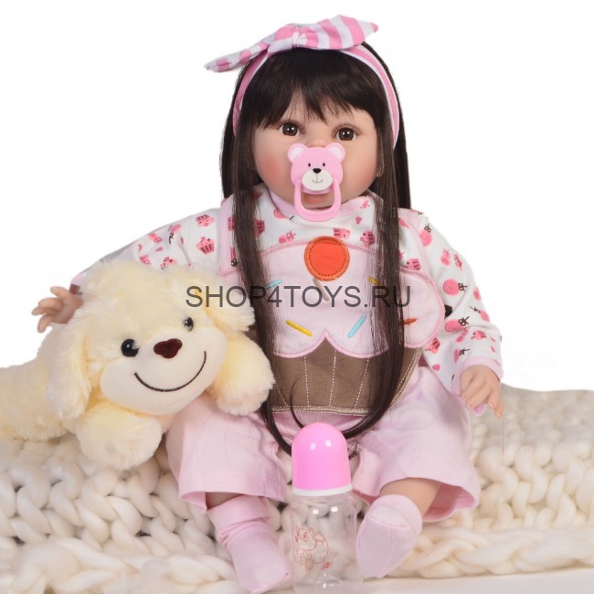 Реборн девочка сдлинными волосами Эля Реборн девочка сдлинными волосами Эля