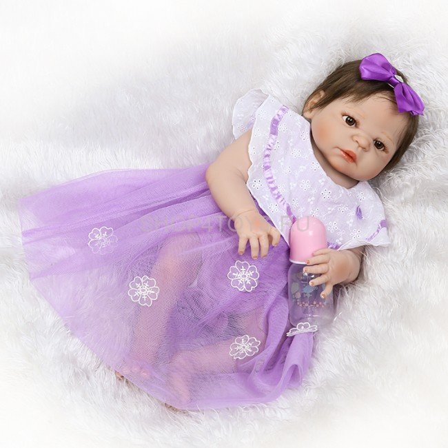 Реборн силиконовая девочка Сабина