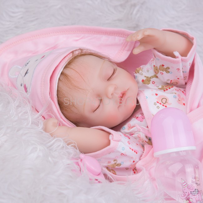 Реборн спящая малышка Николь