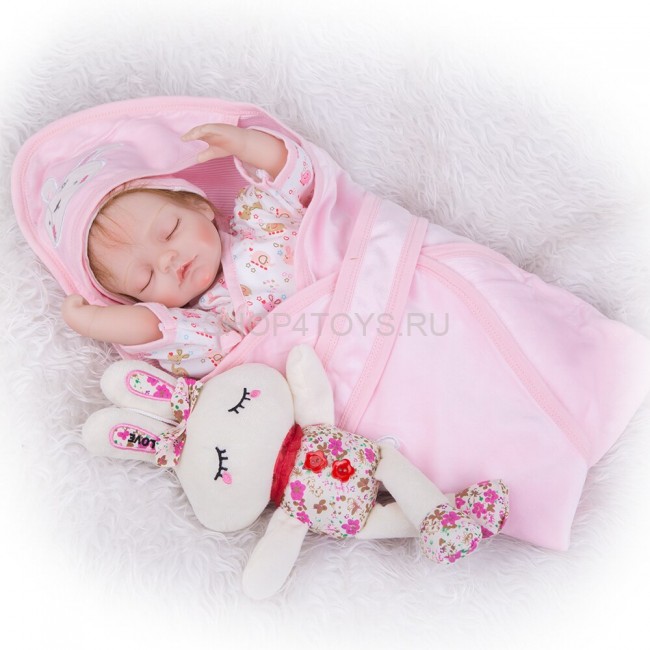 Реборн спящая малышка Николь