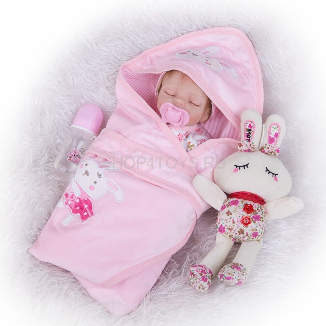 Реборн спящая малышка Николь