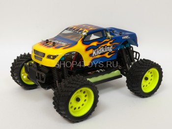 Радиоуправляемый внедорожник HSP Electric Off-Road KidKing 4WD 1:16 - 94186-18601 - 2.4G Трековая модель внедорожника на радиоуправлении с электродвигателем серии 380.