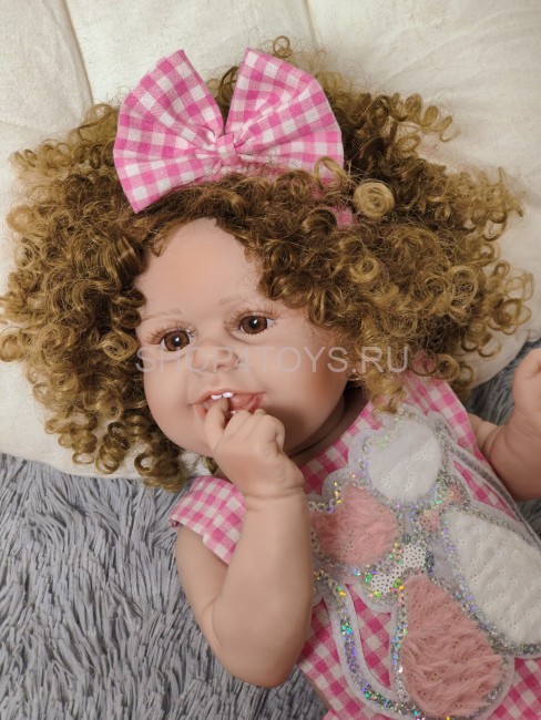 Реборн силиконовая Лиза