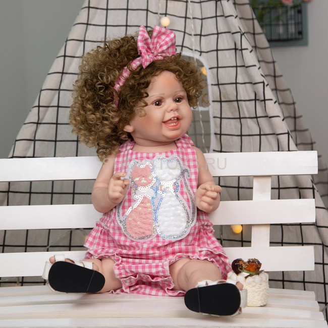 Реборн силиконовая Лиза