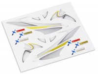 Наклейки для кабины Xtreme Black - ESL401-BS