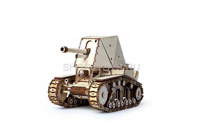 Конструктор 3D деревянный подвижный Lemmo Танк СУ-18 - 00-24 Конструктор 3D деревянный подвижный Lemmo Танк СУ-18 - 00-24