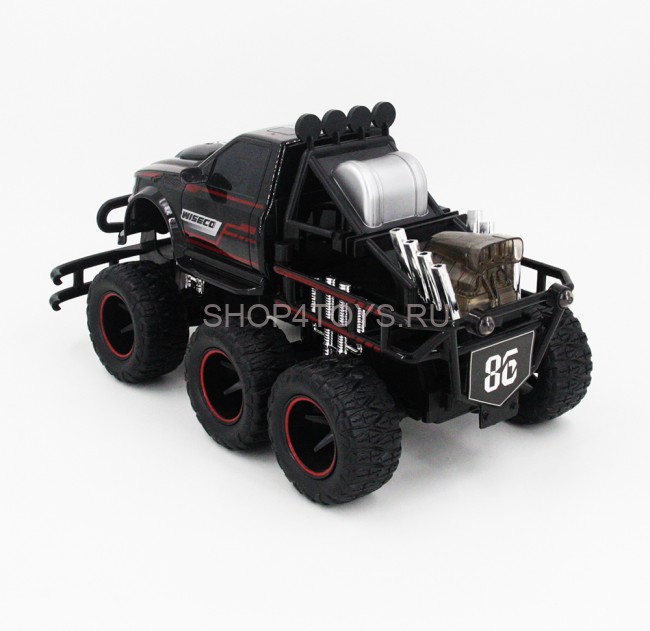 Радиоуправляемая машина джип 6х6 YED Black Thunder Speed WE-7 - YE81401