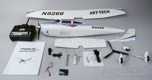 Радиоуправляемый самолет Art-Tech Cessna 182 Brushless EPS 2.4G - 21016