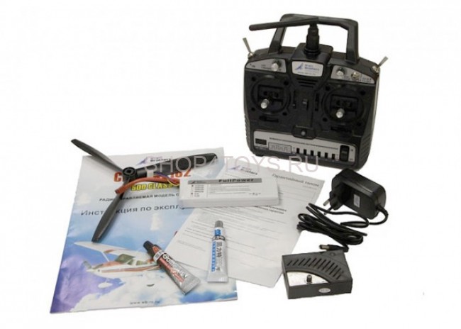 Радиоуправляемый самолет Art-Tech Cessna 182 Brushless EPS 2.4G - 21016