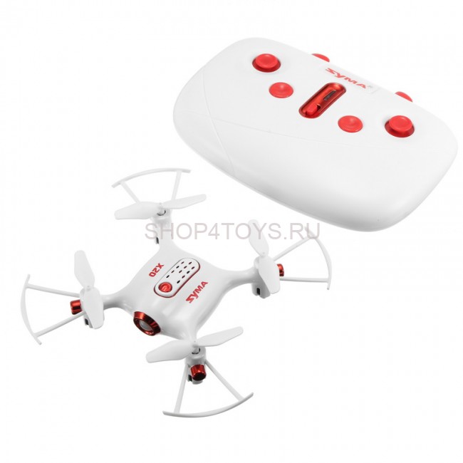 Радиоуправляемый квадрокоптер Syma X20 Pocket 2.4G - X20 Радиоуправляемый квадрокоптер Syma X20 Pocket 2.4G - X20