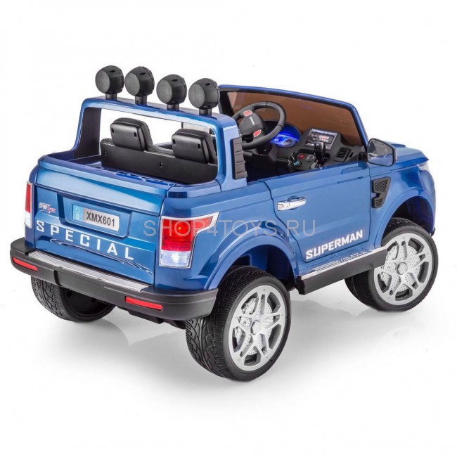 Детский электромобиль Range Rover Sport Blue 4WD 12V 2.4G - XMX601