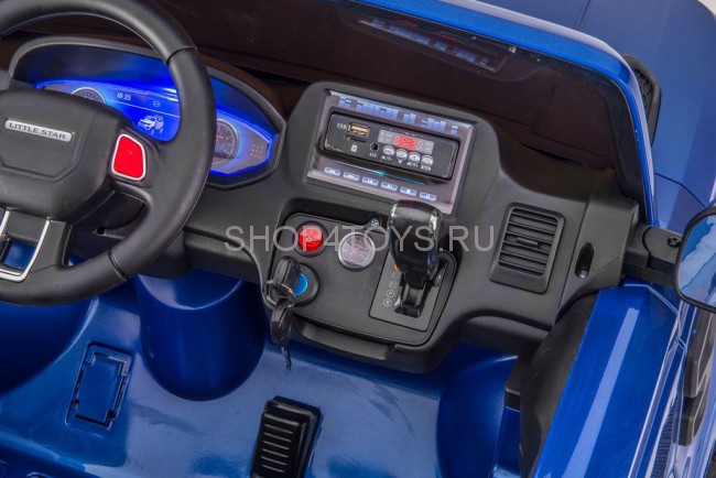 Детский электромобиль Range Rover Sport Blue 4WD 12V 2.4G - XMX601