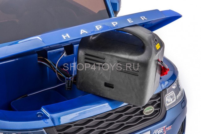 Детский электромобиль Range Rover Sport Blue 4WD 12V 2.4G - XMX601