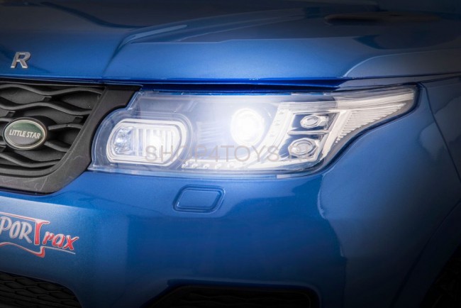 Детский электромобиль Range Rover Sport Blue 4WD 12V 2.4G - XMX601