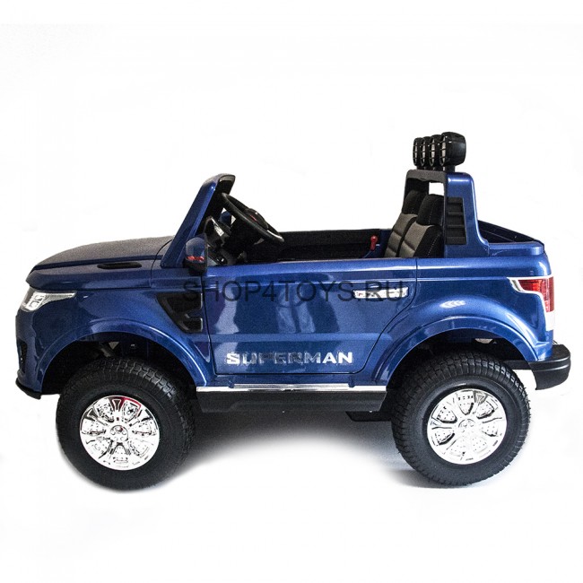 Детский электромобиль Range Rover Sport Blue 4WD 12V 2.4G - XMX601