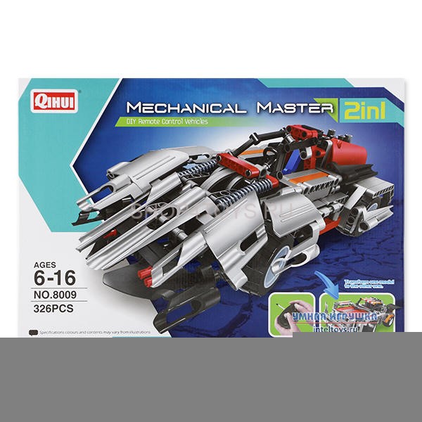 Радиоуправляемый конструктор QiHui "Shadowsaber" (326 деталей) - QH8009 Радиоуправляемый конструктор QiHui "Shadowsaber" (326 деталей) - QH8009