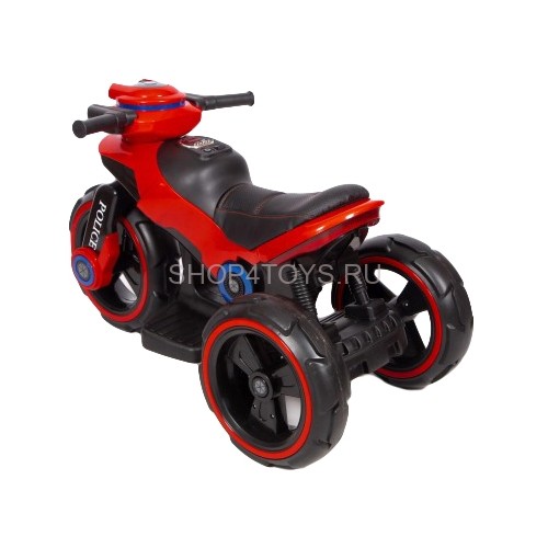 Детский мотоцикл на аккумуляторе Y-MAXI Police Red - SW198B-RED Детский мотоцикл на аккумуляторе Y-MAXI Police Red - SW198B-RED