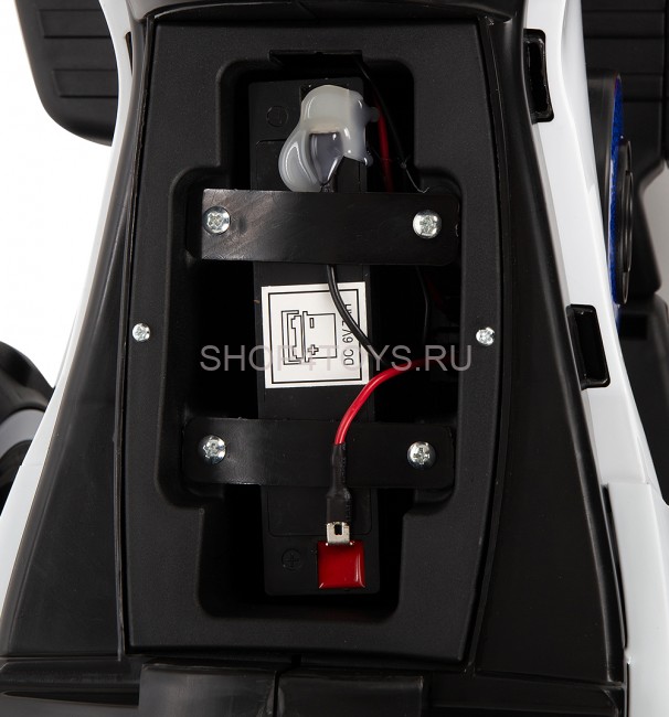 Детский мотоцикл на аккумуляторе Y-MAXI Police Red - SW198B-RED Детский мотоцикл на аккумуляторе Y-MAXI Police Red - SW198B-RED