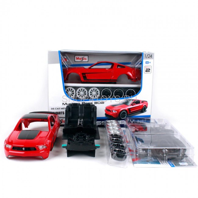 Сборная металлическая модель Maisto Ford Mustang Boss 302 1:24 - 39900 Сборная металлическая модель Maisto Ford Mustang Boss 302 1:24 - 39900