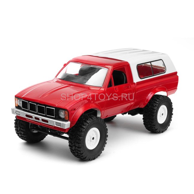 Радиоуправляемая машина WPL пикап Hilux (красная) 4WD 2.4G 1:16 RTR - WPLC-24R-RED Радиоуправляемая машина WPL пикап Hilux (красная) 4WD 2.4G 1:16 RTR - WPLC-24R-RED