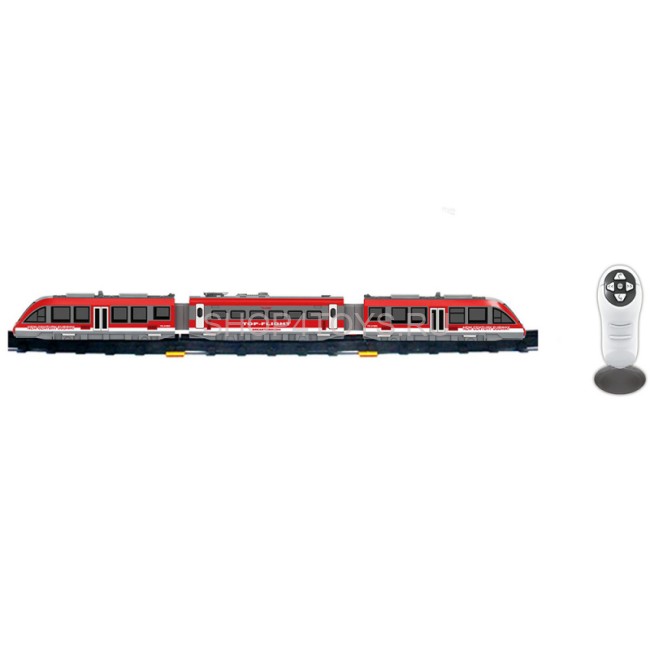 Железная дорога с пультом управления (длина полотна 387 см, свет, звук) - 2810Y Железная дорога с пультом управления (длина полотна 387 см, свет, звук) - 2810Y