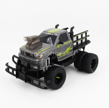 Радиоуправляемая машина джип 6х6 YED Grey Sky Thunder WE-8 Truck - YE81404 Радиоуправляемая машина джип 6х6 YED Grey Sky Thunder WE-8 Truck - YE81404 - это джип пикап на радиоуправлении (серый) со звуковыми эффектами, прекрасно чувствует себя на любом бездорожье.