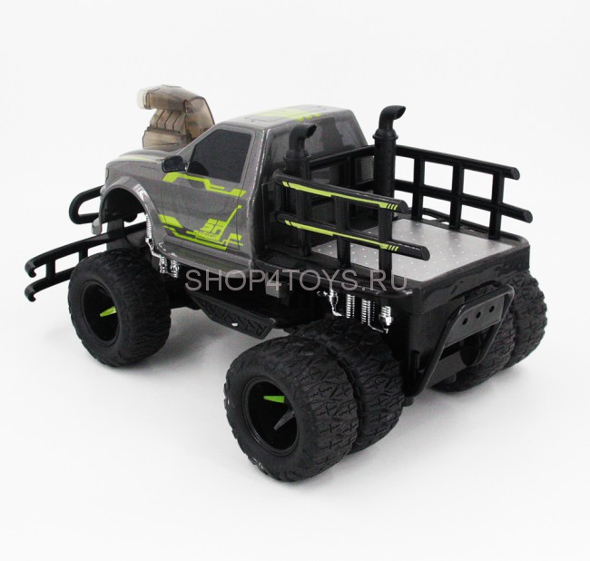 Радиоуправляемая машина джип 6х6 YED Grey Sky Thunder WE-8 Truck - YE81404