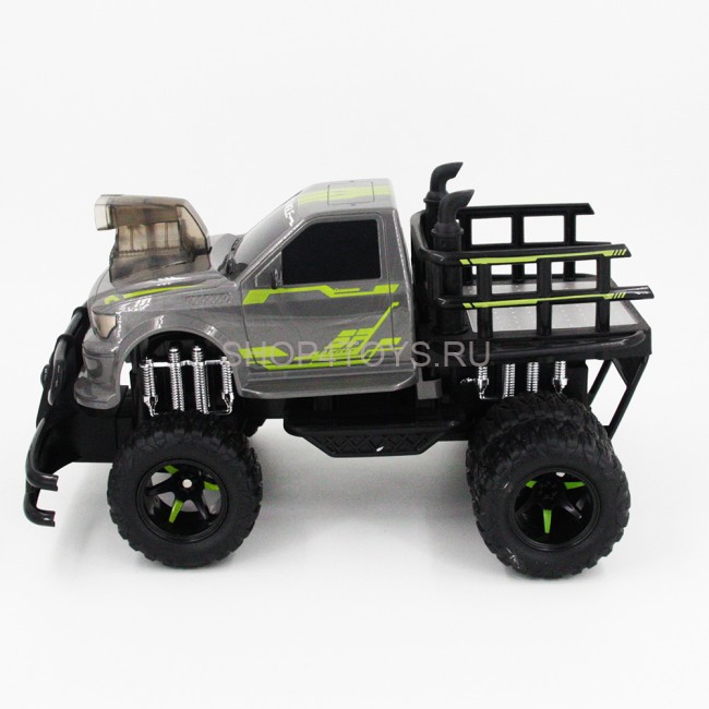 Радиоуправляемая машина джип 6х6 YED Grey Sky Thunder WE-8 Truck - YE81404