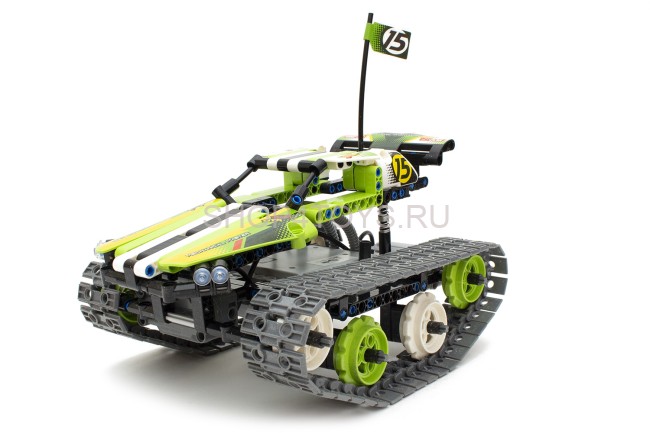 Радиоуправляемый конструктор QiHui "Stunt Car 3in1" (353 детали) - QH8015 Радиоуправляемый конструктор QiHui "Stunt Car 3in1" (353 детали) - QH8015