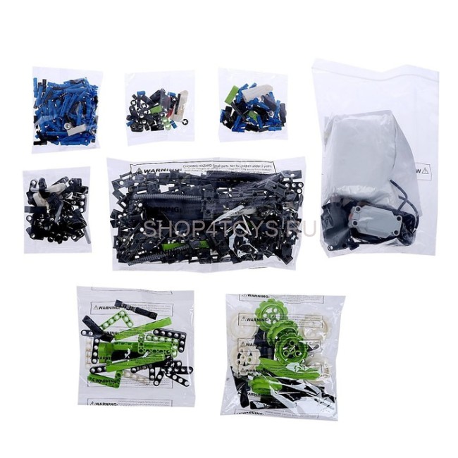 Радиоуправляемый конструктор QiHui "Stunt Car 3in1" (353 детали) - QH8015 Радиоуправляемый конструктор QiHui "Stunt Car 3in1" (353 детали) - QH8015