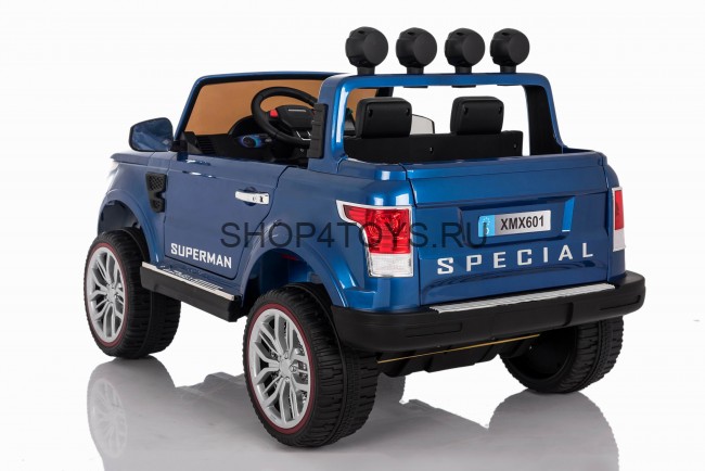 Детский электромобиль Range Rover Sport Blue 4WD 12V 2.4G - XMX601-BLUE